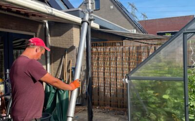 Hoe diep moet een buispaal geplaatst worden voor een stevige fundering?